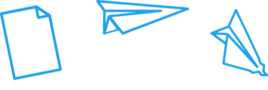 paper planes crashing